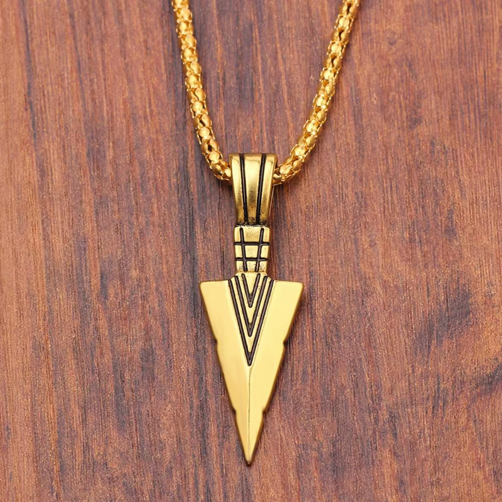 Vintage Arrow Necklace For Men ( Standard Delivery )