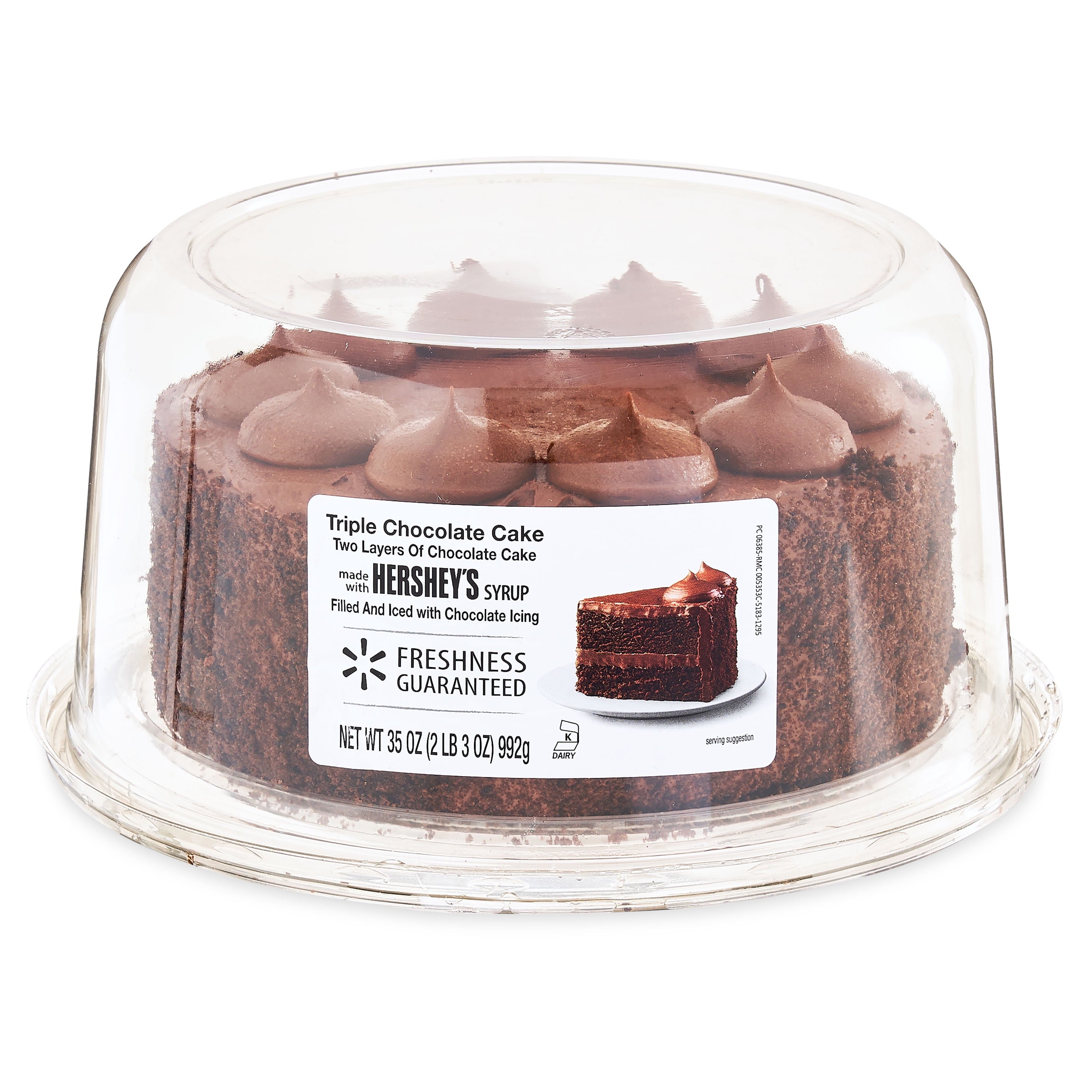 Triple Chocolate Cake, 35 Ounces ( Same Day Delivery Usa )