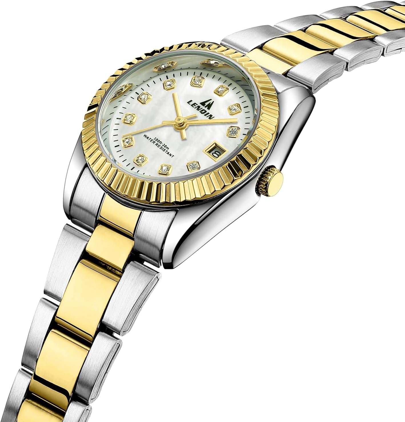 Womens Waterproof Quartz Analog Watch ( Usa Express )