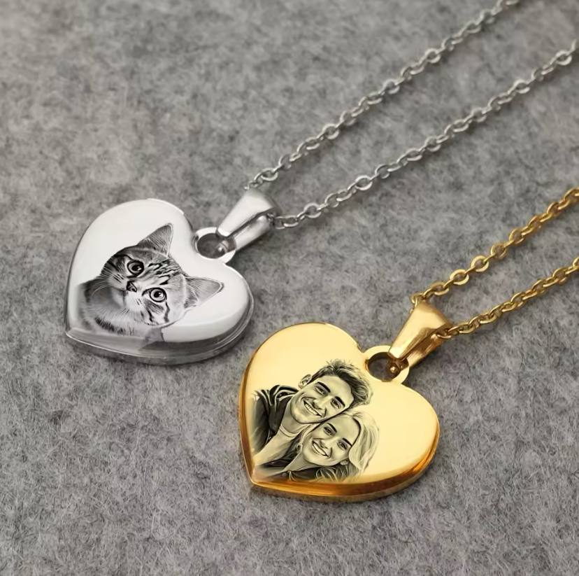 Customized Picture Necklace ( Standard Delivery )