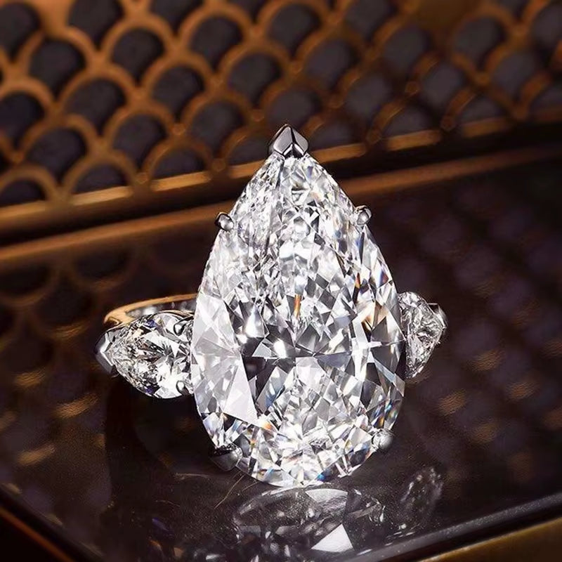 Water Drop CZ Ring For Women ( Standard Delivery )