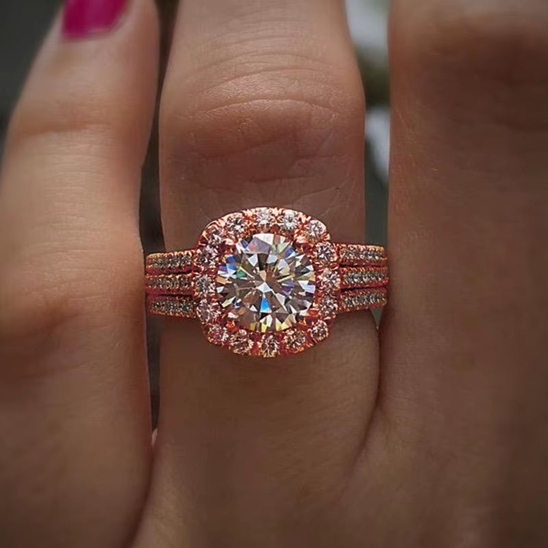 Cubic Zirconia HUITAN Ring ( Standard Delivery )